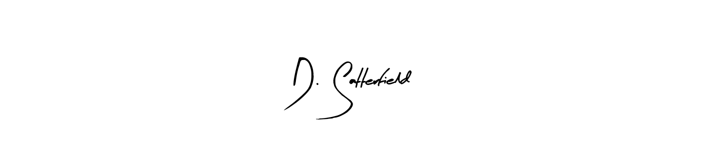 Use a signature maker to create a handwritten signature online. With this signature software, you can design (Arty Signature) your own signature for name D. Satterfield. D. Satterfield signature style 8 images and pictures png