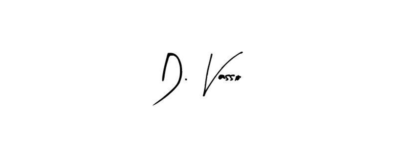 Similarly Arty Signature is the best handwritten signature design. Signature creator online .You can use it as an online autograph creator for name D. Vasso. D. Vasso signature style 8 images and pictures png