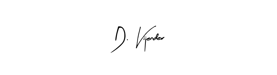 Make a beautiful signature design for name D. Vijender. With this signature (Arty Signature) style, you can create a handwritten signature for free. D. Vijender signature style 8 images and pictures png