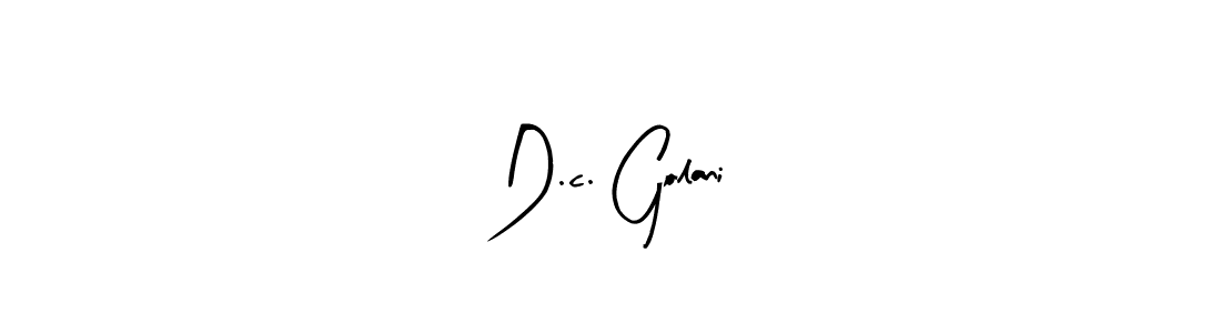 This is the best signature style for the D.c. Golani name. Also you like these signature font (Arty Signature). Mix name signature. D.c. Golani signature style 8 images and pictures png