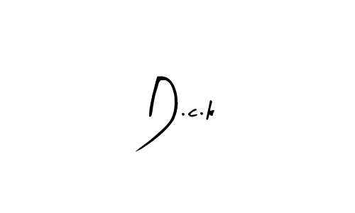 The best way (Arty Signature) to make a short signature is to pick only two or three words in your name. The name D.c.k include a total of six letters. For converting this name. D.c.k signature style 8 images and pictures png