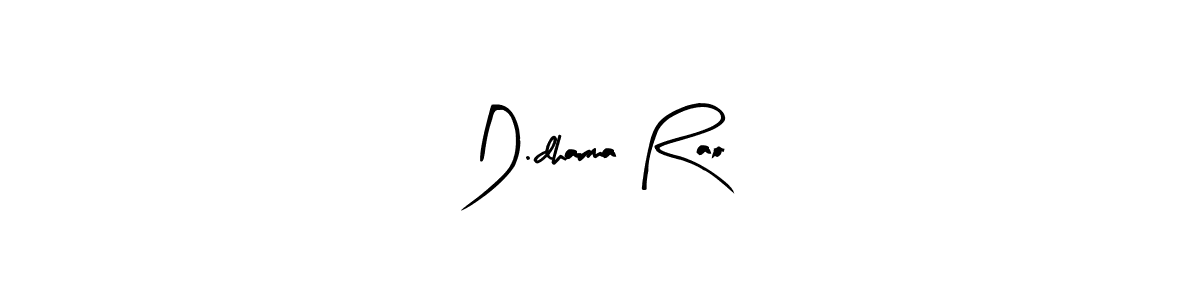 Similarly Arty Signature is the best handwritten signature design. Signature creator online .You can use it as an online autograph creator for name D.dharma Rao. D.dharma Rao signature style 8 images and pictures png