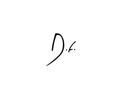 Make a beautiful signature design for name D.f.. With this signature (Arty Signature) style, you can create a handwritten signature for free. D.f. signature style 8 images and pictures png