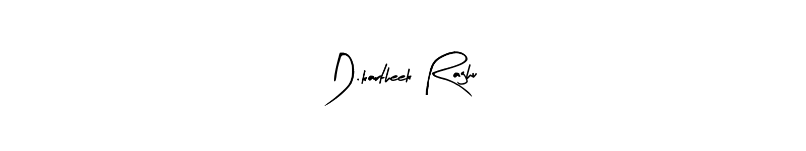 The best way (Arty Signature) to make a short signature is to pick only two or three words in your name. The name D.kartheek Raghu include a total of six letters. For converting this name. D.kartheek Raghu signature style 8 images and pictures png