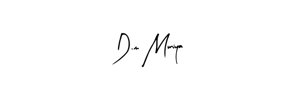 Once you've used our free online signature maker to create your best signature Arty Signature style, it's time to enjoy all of the benefits that D.m Muniya name signing documents. D.m Muniya signature style 8 images and pictures png