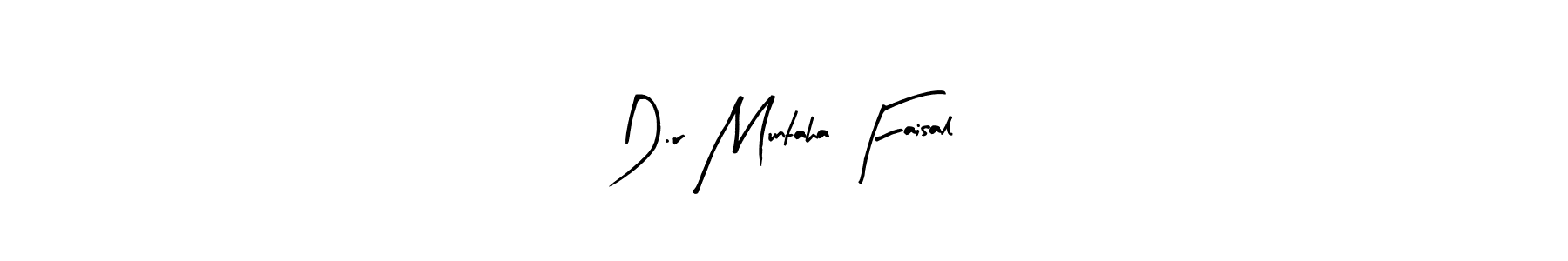 You can use this online signature creator to create a handwritten signature for the name D.r Muntaha Faisal. This is the best online autograph maker. D.r Muntaha Faisal signature style 8 images and pictures png