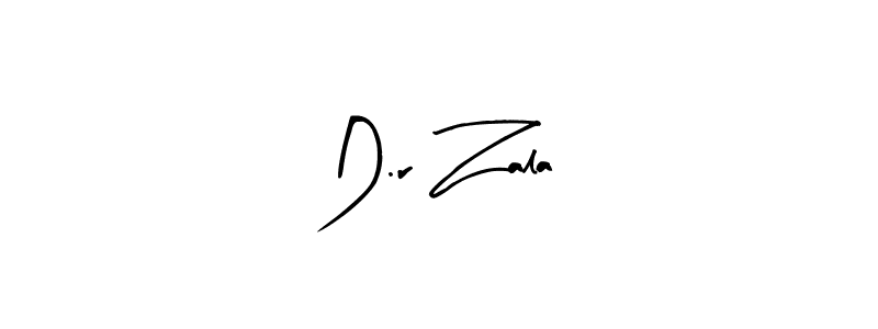 You should practise on your own different ways (Arty Signature) to write your name (D.r Zala) in signature. don't let someone else do it for you. D.r Zala signature style 8 images and pictures png