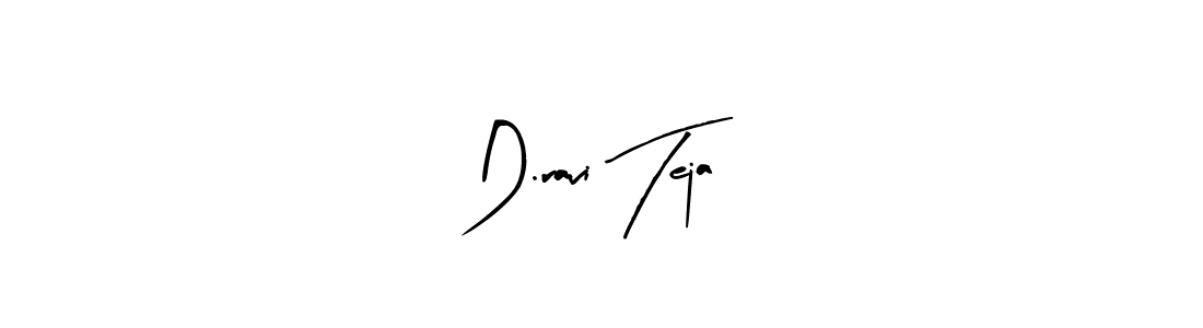 Use a signature maker to create a handwritten signature online. With this signature software, you can design (Arty Signature) your own signature for name D.ravi Teja. D.ravi Teja signature style 8 images and pictures png