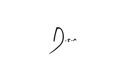 Make a beautiful signature design for name D.s.n. With this signature (Arty Signature) style, you can create a handwritten signature for free. D.s.n signature style 8 images and pictures png