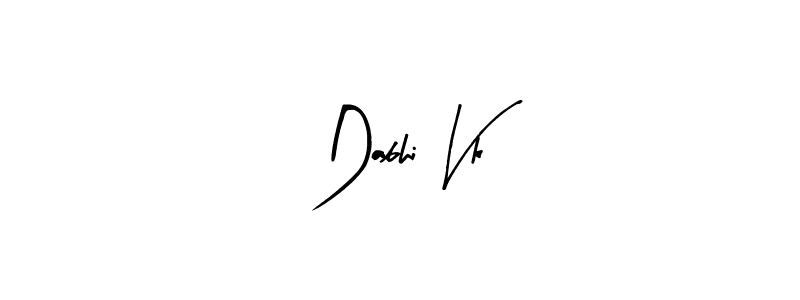 if you are searching for the best signature style for your name Dabhi Vk. so please give up your signature search. here we have designed multiple signature styles  using Arty Signature. Dabhi Vk signature style 8 images and pictures png