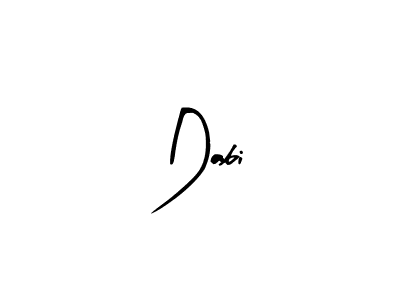 How to make Dabi name signature. Use Arty Signature style for creating short signs online. This is the latest handwritten sign. Dabi signature style 8 images and pictures png