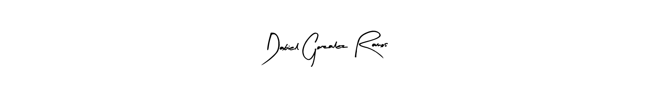 Also You can easily find your signature by using the search form. We will create Dabiel Gonzalez Ramos name handwritten signature images for you free of cost using Arty Signature sign style. Dabiel Gonzalez Ramos signature style 8 images and pictures png