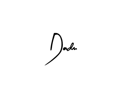 Also we have Dadm name is the best signature style. Create professional handwritten signature collection using Arty Signature autograph style. Dadm signature style 8 images and pictures png