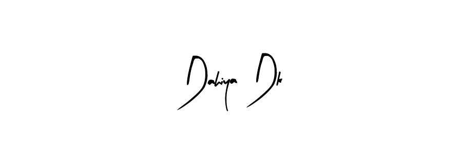 Similarly Arty Signature is the best handwritten signature design. Signature creator online .You can use it as an online autograph creator for name Dahiya Dk. Dahiya Dk signature style 8 images and pictures png