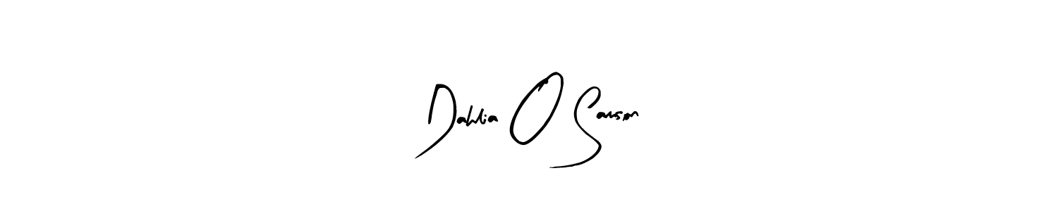 How to Draw Dahlia O Samson signature style? Arty Signature is a latest design signature styles for name Dahlia O Samson. Dahlia O Samson signature style 8 images and pictures png