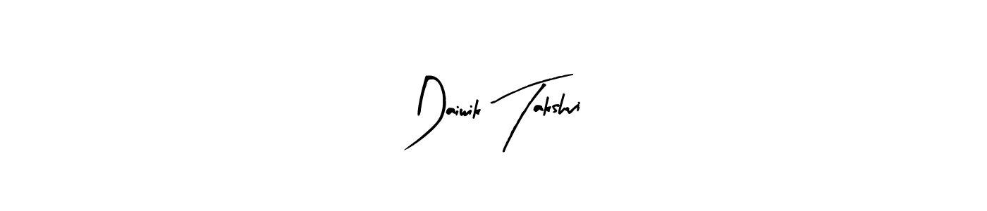 The best way (Arty Signature) to make a short signature is to pick only two or three words in your name. The name Daiwik Takshvi include a total of six letters. For converting this name. Daiwik Takshvi signature style 8 images and pictures png