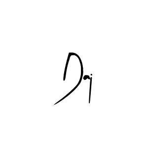 Use a signature maker to create a handwritten signature online. With this signature software, you can design (Arty Signature) your own signature for name Daj. Daj signature style 8 images and pictures png