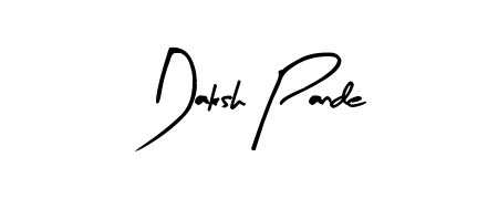 This is the best signature style for the Daksh Pande name. Also you like these signature font (Arty Signature). Mix name signature. Daksh Pande signature style 8 images and pictures png