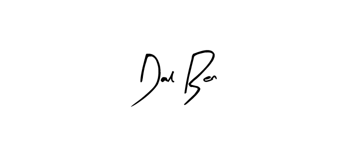 You should practise on your own different ways (Arty Signature) to write your name (Dal Ben) in signature. don't let someone else do it for you. Dal Ben signature style 8 images and pictures png