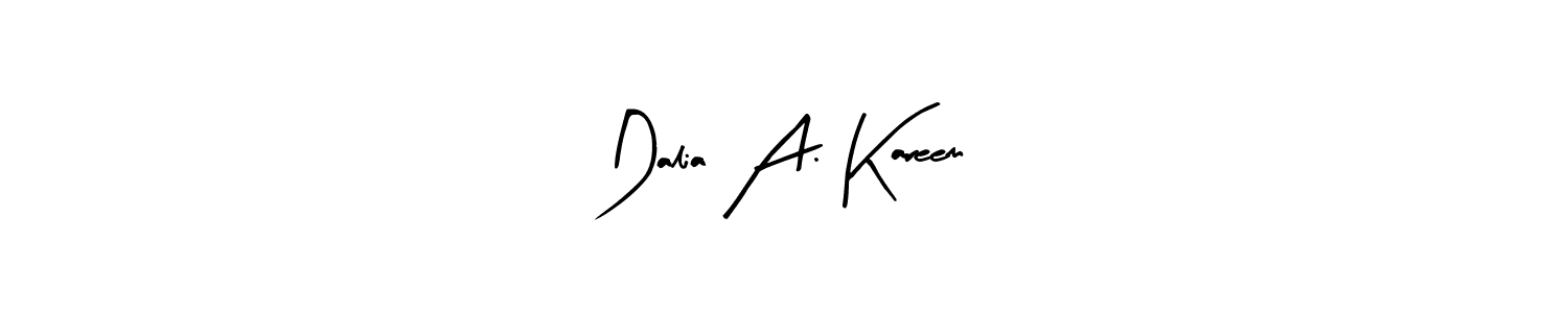 You can use this online signature creator to create a handwritten signature for the name Dalia A. Kareem. This is the best online autograph maker. Dalia A. Kareem signature style 8 images and pictures png