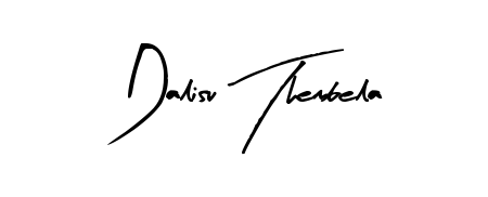 Give your name Dalisu Thembela an exquisite flair with the Arty Signature script font. Ideal for contracts, resumes, and formal letterheads. Dalisu Thembela signature style 8 images and pictures png