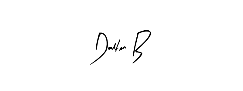 Dalton B stylish signature style. Best Handwritten Sign (Arty Signature) for my name. Handwritten Signature Collection Ideas for my name Dalton B. Dalton B signature style 8 images and pictures png