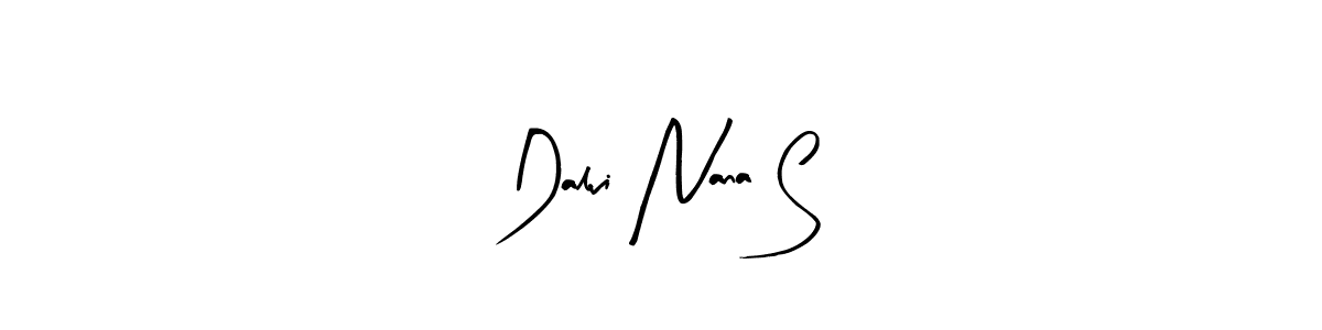 Use a signature maker to create a handwritten signature online. With this signature software, you can design (Arty Signature) your own signature for name Dalvi Nana S. Dalvi Nana S signature style 8 images and pictures png