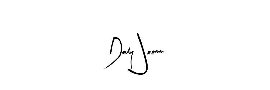 Create a beautiful signature design for name Daly@oomm. With this signature (Arty Signature) fonts, you can make a handwritten signature for free. Daly@oomm signature style 8 images and pictures png