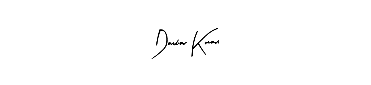 Make a beautiful signature design for name Dambar Kumari. With this signature (Arty Signature) style, you can create a handwritten signature for free. Dambar Kumari signature style 8 images and pictures png