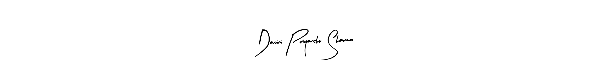 if you are searching for the best signature style for your name Damini Priyanshu Sharma. so please give up your signature search. here we have designed multiple signature styles  using Arty Signature. Damini Priyanshu Sharma signature style 8 images and pictures png