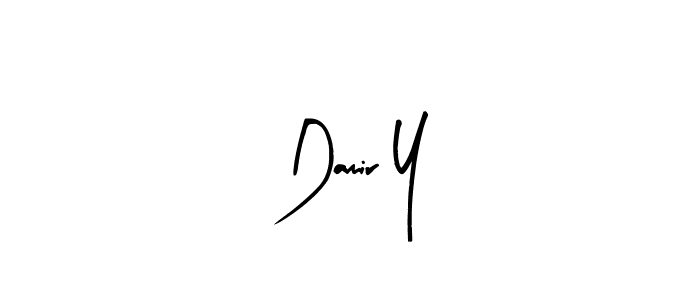 Best and Professional Signature Style for Damir Y. Arty Signature Best Signature Style Collection. Damir Y signature style 8 images and pictures png