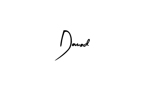 How to make Damod name signature. Use Arty Signature style for creating short signs online. This is the latest handwritten sign. Damod signature style 8 images and pictures png