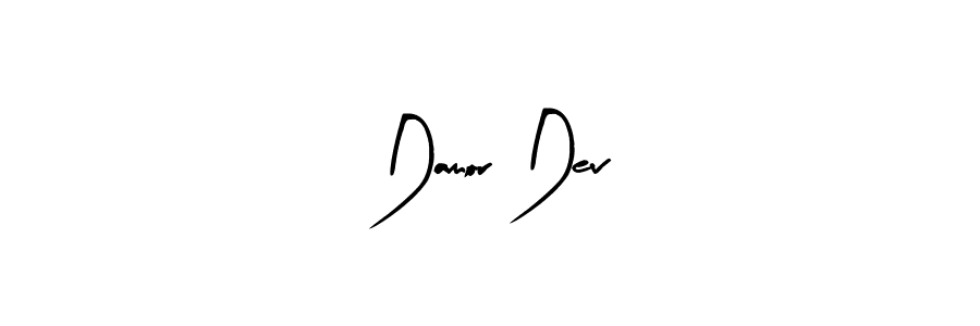 Use a signature maker to create a handwritten signature online. With this signature software, you can design (Arty Signature) your own signature for name Damor Dev. Damor Dev signature style 8 images and pictures png