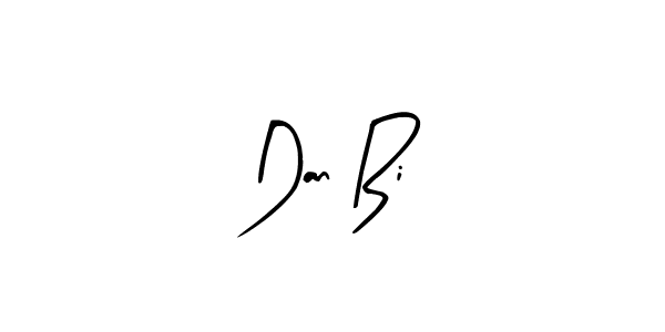 Make a beautiful signature design for name Dan Bi. With this signature (Arty Signature) style, you can create a handwritten signature for free. Dan Bi signature style 8 images and pictures png