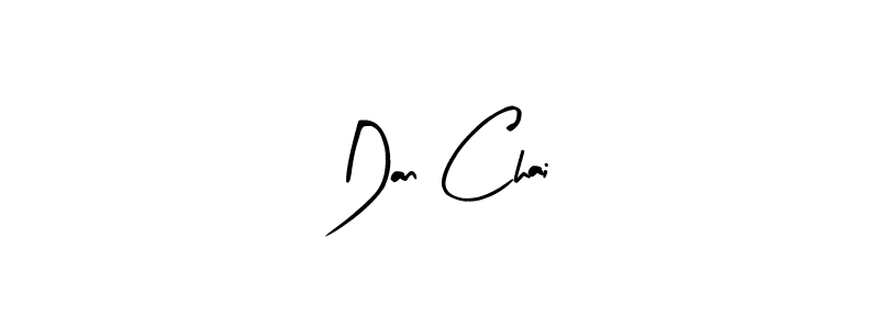 Use a signature maker to create a handwritten signature online. With this signature software, you can design (Arty Signature) your own signature for name Dan Chai. Dan Chai signature style 8 images and pictures png