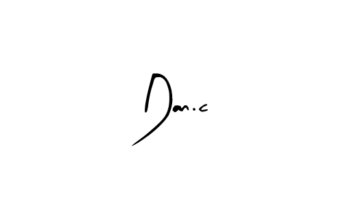 How to make Dan.c signature? Arty Signature is a professional autograph style. Create handwritten signature for Dan.c name. Dan.c signature style 8 images and pictures png
