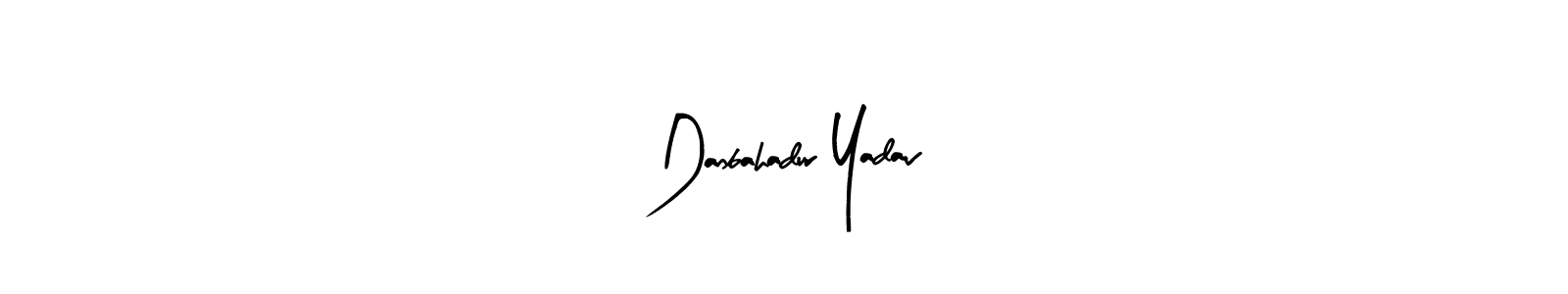 You can use this online signature creator to create a handwritten signature for the name Danbahadur Yadav. This is the best online autograph maker. Danbahadur Yadav signature style 8 images and pictures png