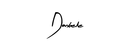 Upgrade your professional image with Danbele signature created with Arty Signature font. Fast, free, and watermark-free download. Danbele signature style 8 images and pictures png