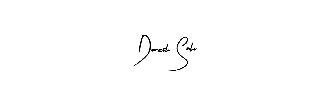 Create a beautiful signature design for name Danesh Sahu. With this signature (Arty Signature) fonts, you can make a handwritten signature for free. Danesh Sahu signature style 8 images and pictures png