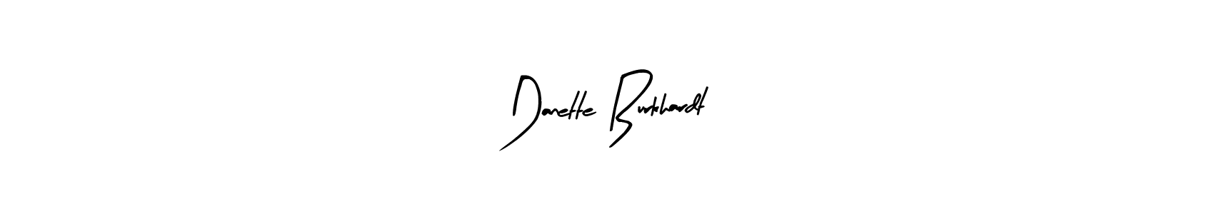 Make a beautiful signature design for name Danette Burkhardt. With this signature (Arty Signature) style, you can create a handwritten signature for free. Danette Burkhardt signature style 8 images and pictures png