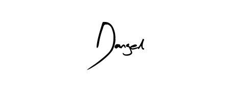Elevate your brand with a stunning Dangel eSignature. The Arty Signature style provides a balanced, flowing aesthetic for everyday signing. Dangel signature style 8 images and pictures png