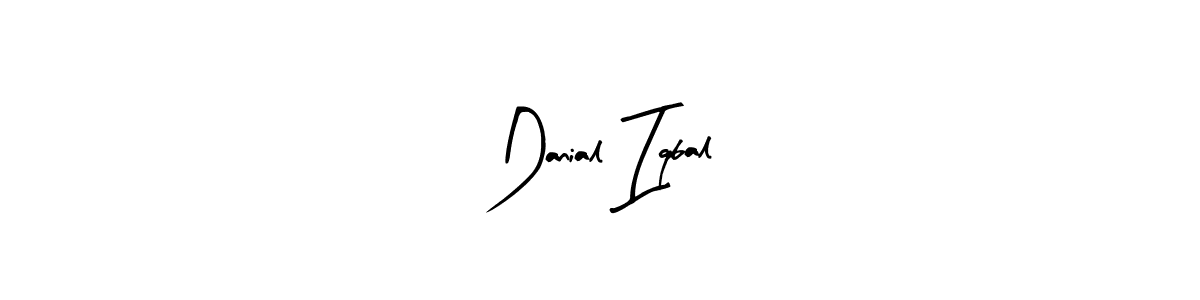 This is the best signature style for the Danial Iqbal name. Also you like these signature font (Arty Signature). Mix name signature. Danial Iqbal signature style 8 images and pictures png