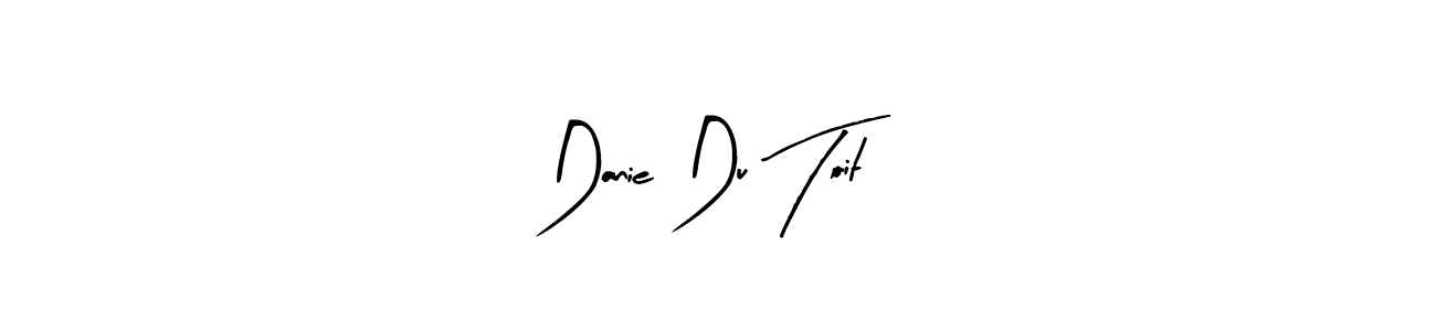 Create a beautiful signature design for name Danie Du Toit. With this signature (Arty Signature) fonts, you can make a handwritten signature for free. Danie Du Toit signature style 8 images and pictures png