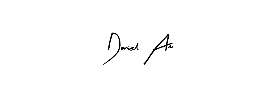 Similarly Arty Signature is the best handwritten signature design. Signature creator online .You can use it as an online autograph creator for name Daniel Am. Daniel Am signature style 8 images and pictures png