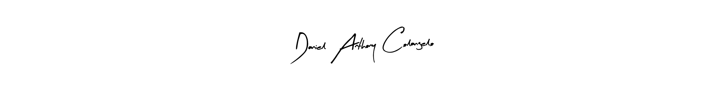 Arty Signature is a professional signature style that is perfect for those who want to add a touch of class to their signature. It is also a great choice for those who want to make their signature more unique. Get Daniel Anthony Colangelo name to fancy signature for free. Daniel Anthony Colangelo signature style 8 images and pictures png