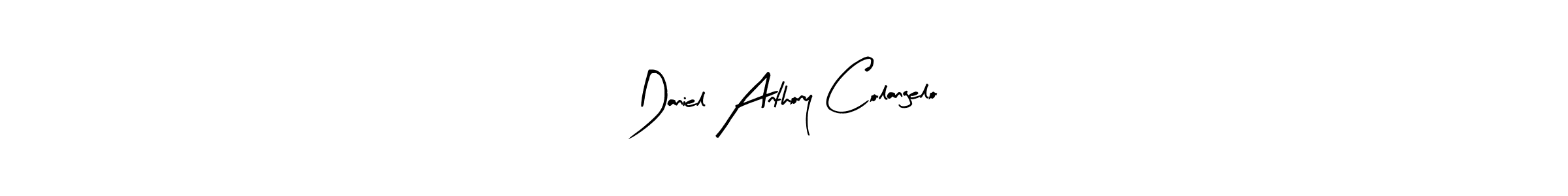 Arty Signature is a professional signature style that is perfect for those who want to add a touch of class to their signature. It is also a great choice for those who want to make their signature more unique. Get Daniel Anthony Colangelo name to fancy signature for free. Daniel Anthony Colangelo signature style 8 images and pictures png