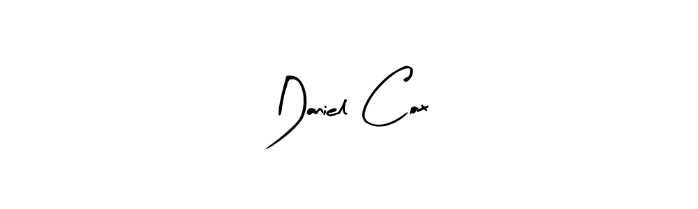 How to make Daniel Cox name signature. Use Arty Signature style for creating short signs online. This is the latest handwritten sign. Daniel Cox signature style 8 images and pictures png