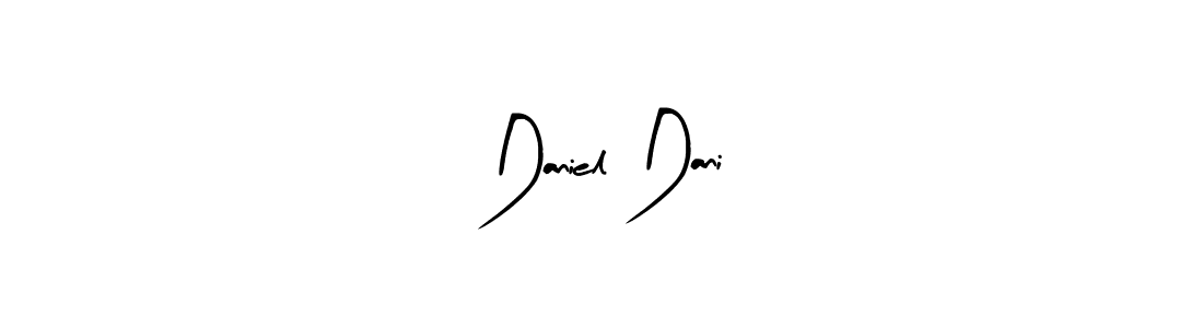 Create a beautiful signature design for name Daniel Dani. With this signature (Arty Signature) fonts, you can make a handwritten signature for free. Daniel Dani signature style 8 images and pictures png