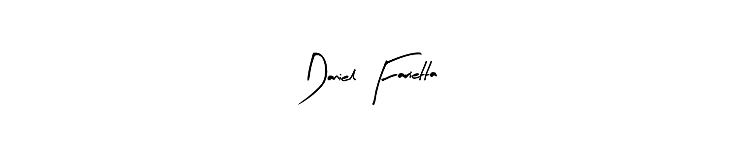 How to make Daniel Farietta signature? Arty Signature is a professional autograph style. Create handwritten signature for Daniel Farietta name. Daniel Farietta signature style 8 images and pictures png