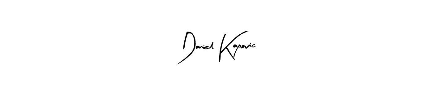 Also we have Daniel Kapovic name is the best signature style. Create professional handwritten signature collection using Arty Signature autograph style. Daniel Kapovic signature style 8 images and pictures png